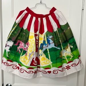 Unique Vintage Carousel Horse skirt